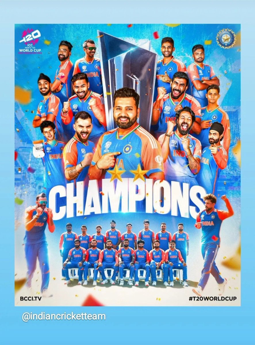 _dasrahul's tweet image. World champions 🏆