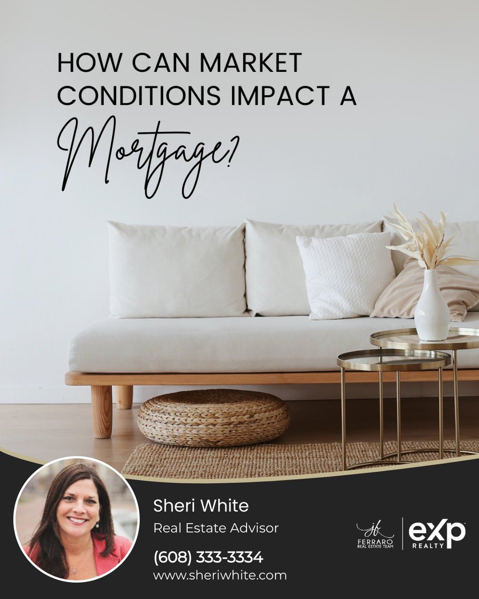 sheriwhite's tweet image. Market conditions can sway your mortgage rates more than you think! 🏡 From inflation to Fed moves, understand these economic influences to navigate your home loan wisely.

#housingmarket #marketchanges