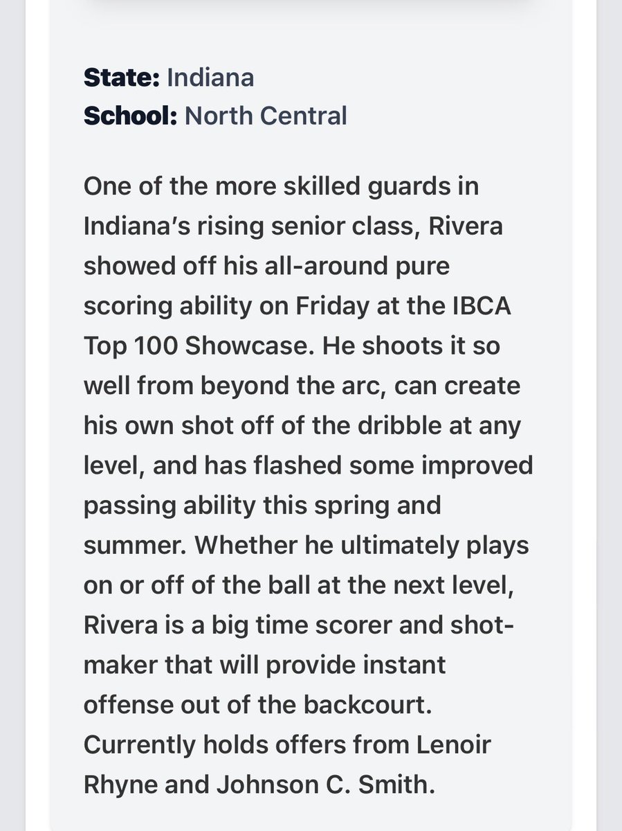 Had a great time at Top 100 camp yesterday thanks for the invite and the write up! <a href="/BRamseyKSR/">Brandon Ramsey</a> <a href="/NorthCentralBB/">North Central Boys Basketball</a> <a href="/kyleguyelite/">Kyle Guy Elite</a> <a href="/CoachKevinGant3/">Kevin Gant</a>