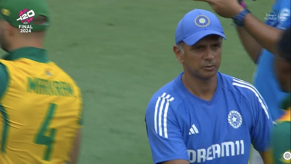 Grace.. Dignity.. Silence … Champion. For my generation this man means so much. Congratulations Rahul Dravid.