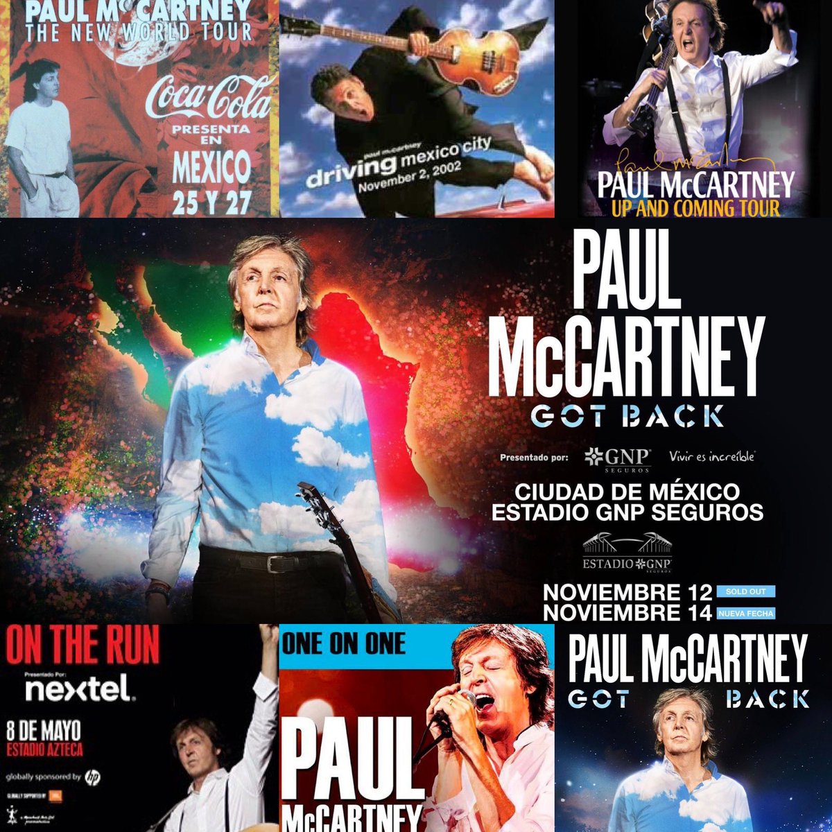 Sickologo77's tweet photo. #PaulMcCartney #GotBack2024 #GotBackMexico la 7ma es la vencida… 🇲🇽🤟🏼🎸 https://t.co/Lj87JsSMIY