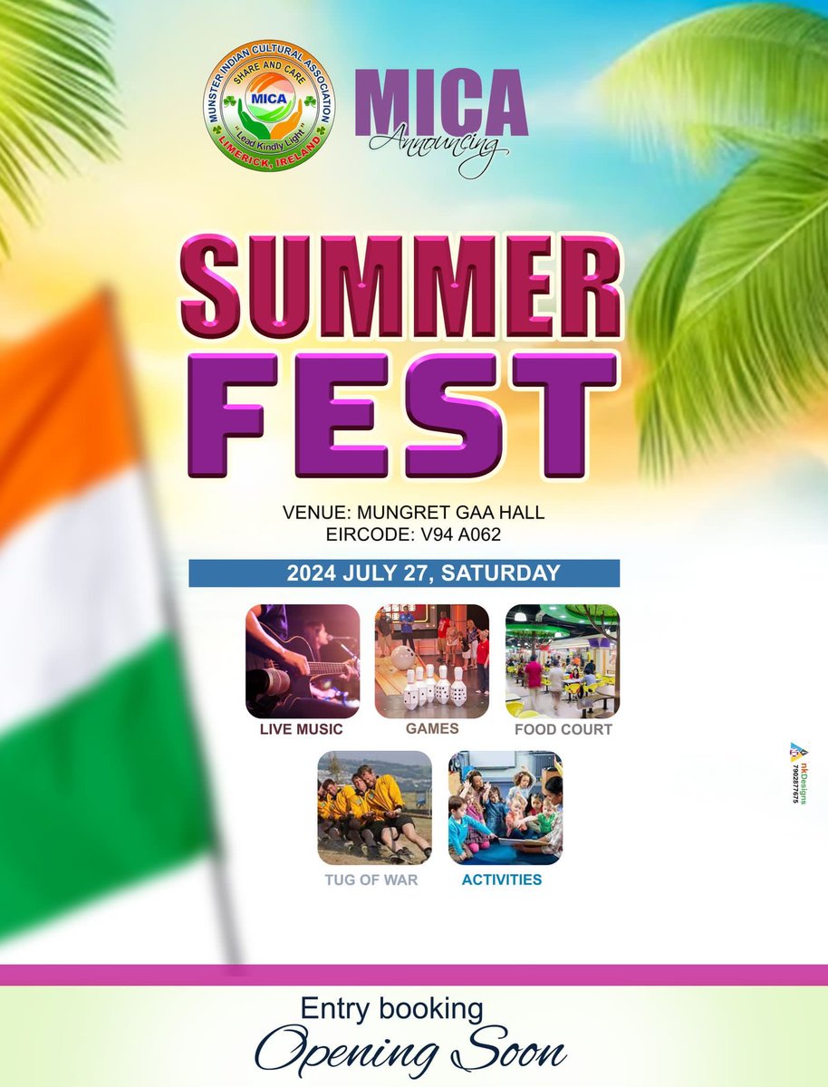 MICA Summer Fest⏳ Mark your calendars now - *Saturday July 27, 2024*