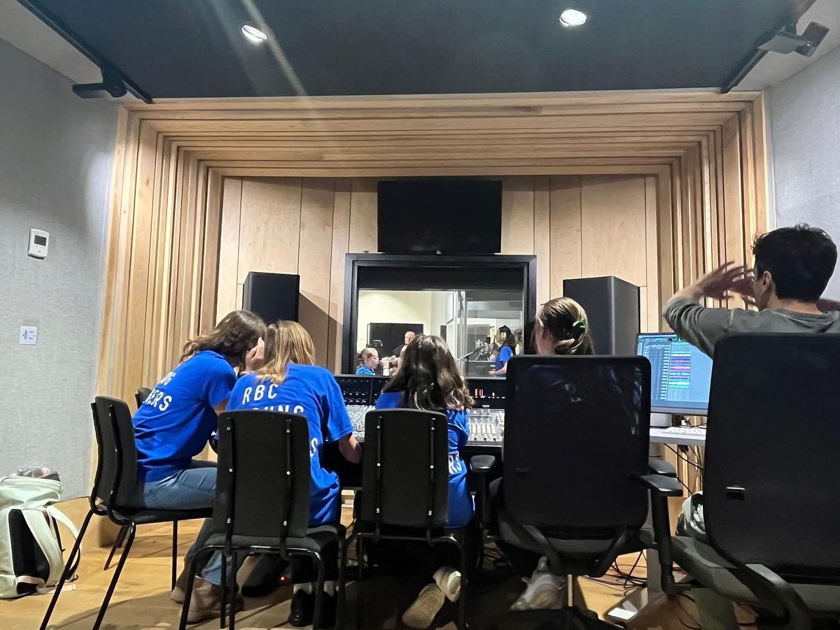 RBCLearning's tweet image. Today our RBC Young Singers came to @BirmCons to record their parts for our upcoming charity single #home with @souldasseen
