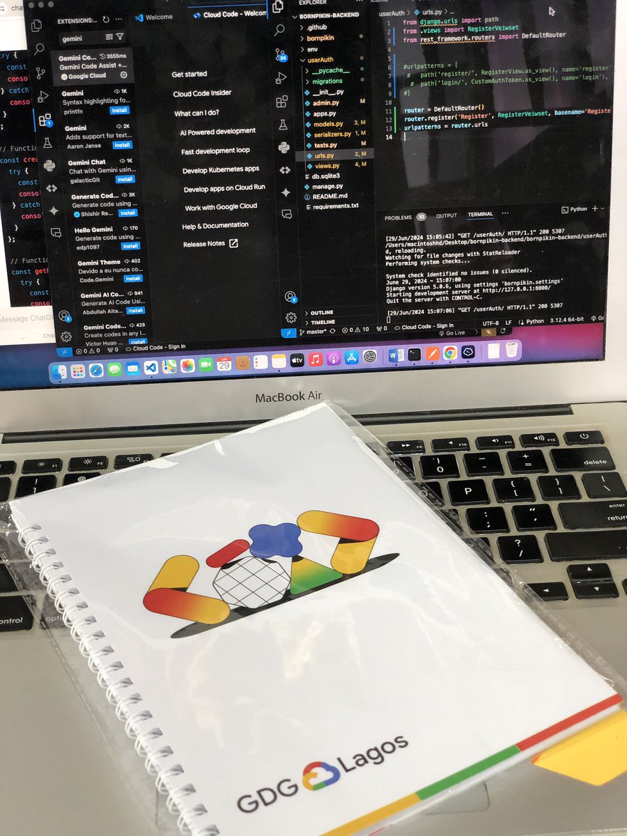ali_anuoluwapo's tweet image. Google IO Extended Lagos Cloud Edition

Thank you @gdglagos 🚀

#googleIOExtended #Googlecloudlagos