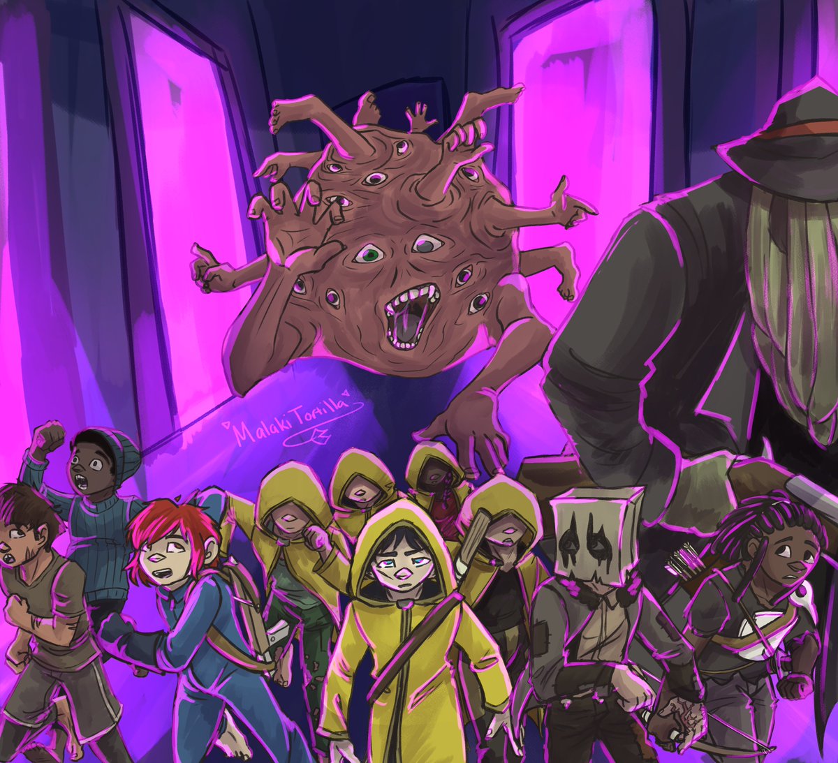 || Signal VI ||

Chapter 125 of #sevenyearnightmare. 

#littlenightmares #littlenightmares2 #littlenightmaresfanart

Content Warning: Bright Colors, Horror