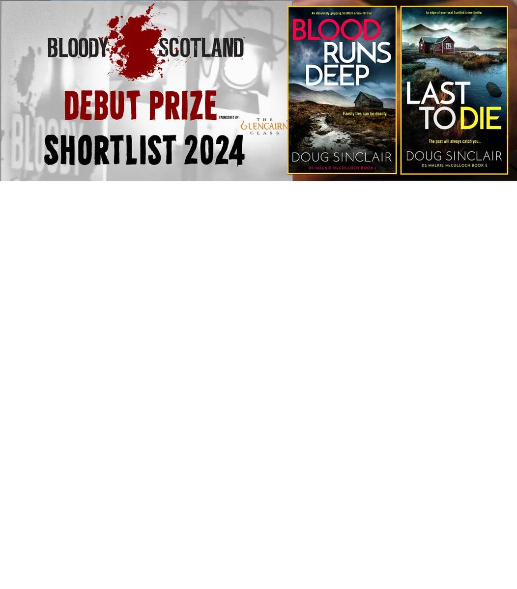 Tomorrow evening Sunday 30th June,  at 19:00 the UK Crime Book Club will interview me and fellow Bloody Scotland debut prize nominee, Allan Gaw.

I'll do my best not to say anything inappropriate enough to have my nomination rescinded. 🤣

Link will follow, if can find it again.