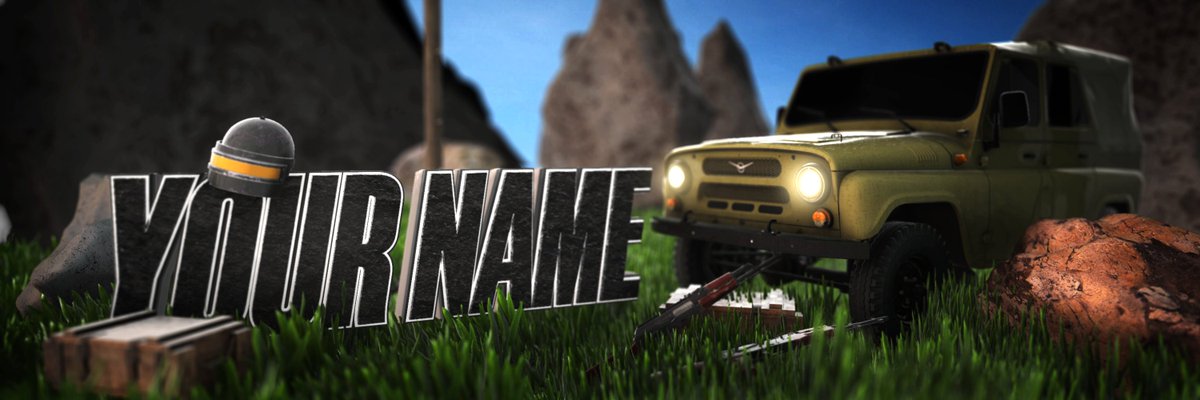 Want this Banner?
Just like the post and retweet the post and I'll pick couple names

#PUBG <a href="/PUBG/">PUBG: BATTLEGROUNDS</a>