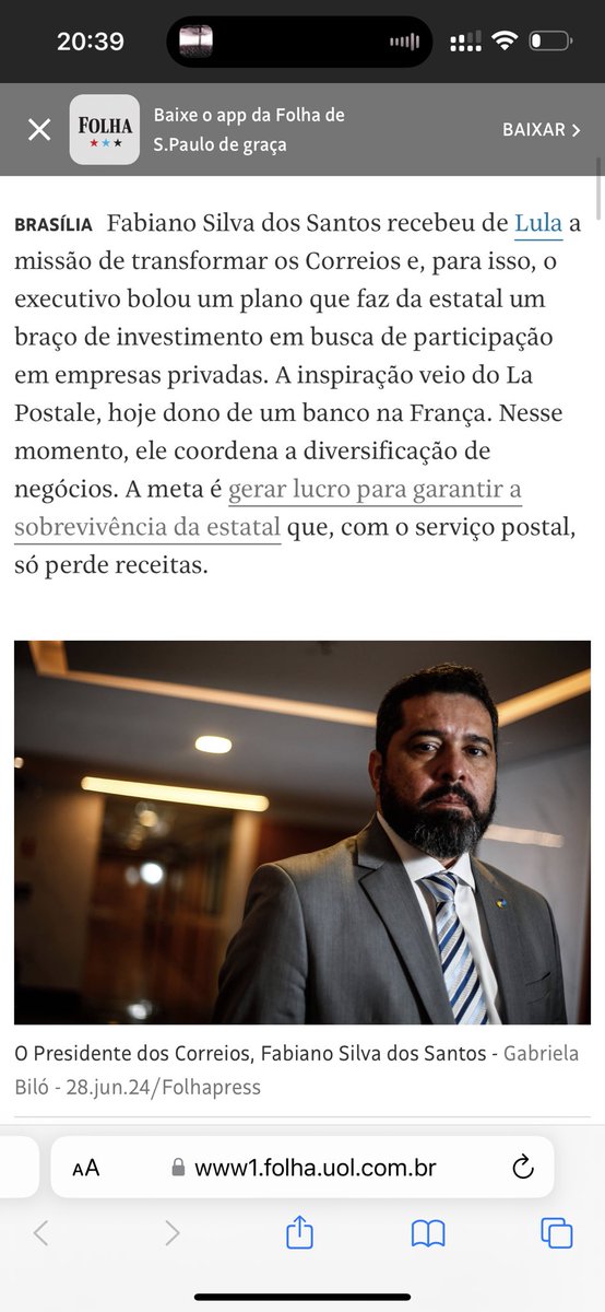 Fabianoprerro's tweet photo. Aqui trabalhamos muito. O desmonte do governo anterior foi pesado e sofremos esse efeito. Uma empresa forte como os Correios precisa ser valorizada. Mas a eleição do presidente @LulaOficial resgatou essa importância. E nós trabalhamos. Sem preguiça! Vai dar certo @correiosBR https://t.co/gkhIpSowrL