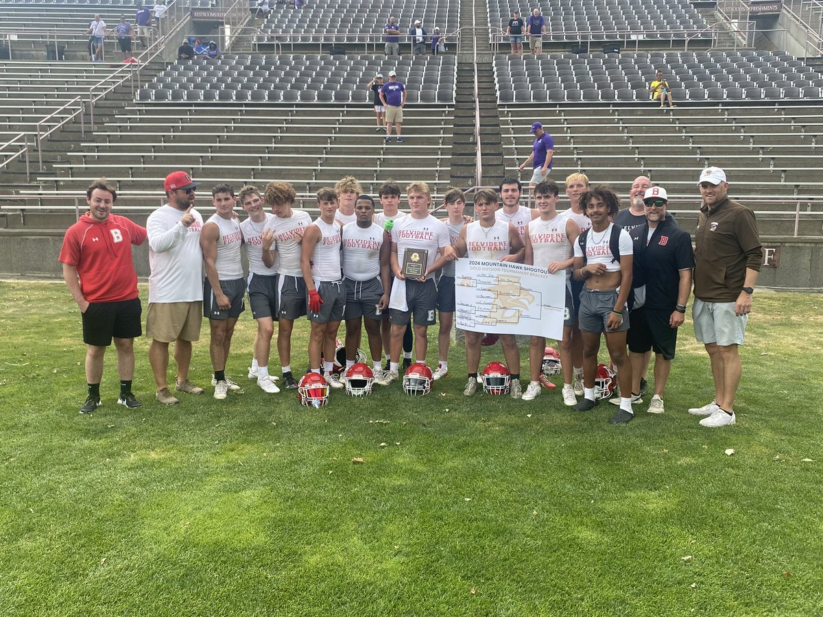 Congrats to the 2024 Mountain Hawk Shootout Champions <a href="/GonzagaTDC/">GonzagaCHS Football 🦅</a> &amp; Belvidere HS! 🟤⚪️

#TheNest | #GoLehigh