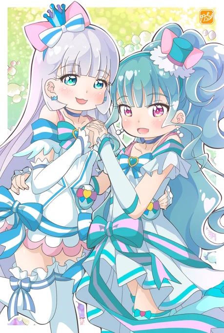 ぷいきゅあ、がんばえ～! #わんぷり #precure 