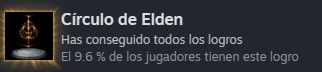 Tras haberme pasado el DLC y completado todos los logros de Elden Ring, puedo decir orgulloso que he completado mi viaje por las Tierras Intermedias