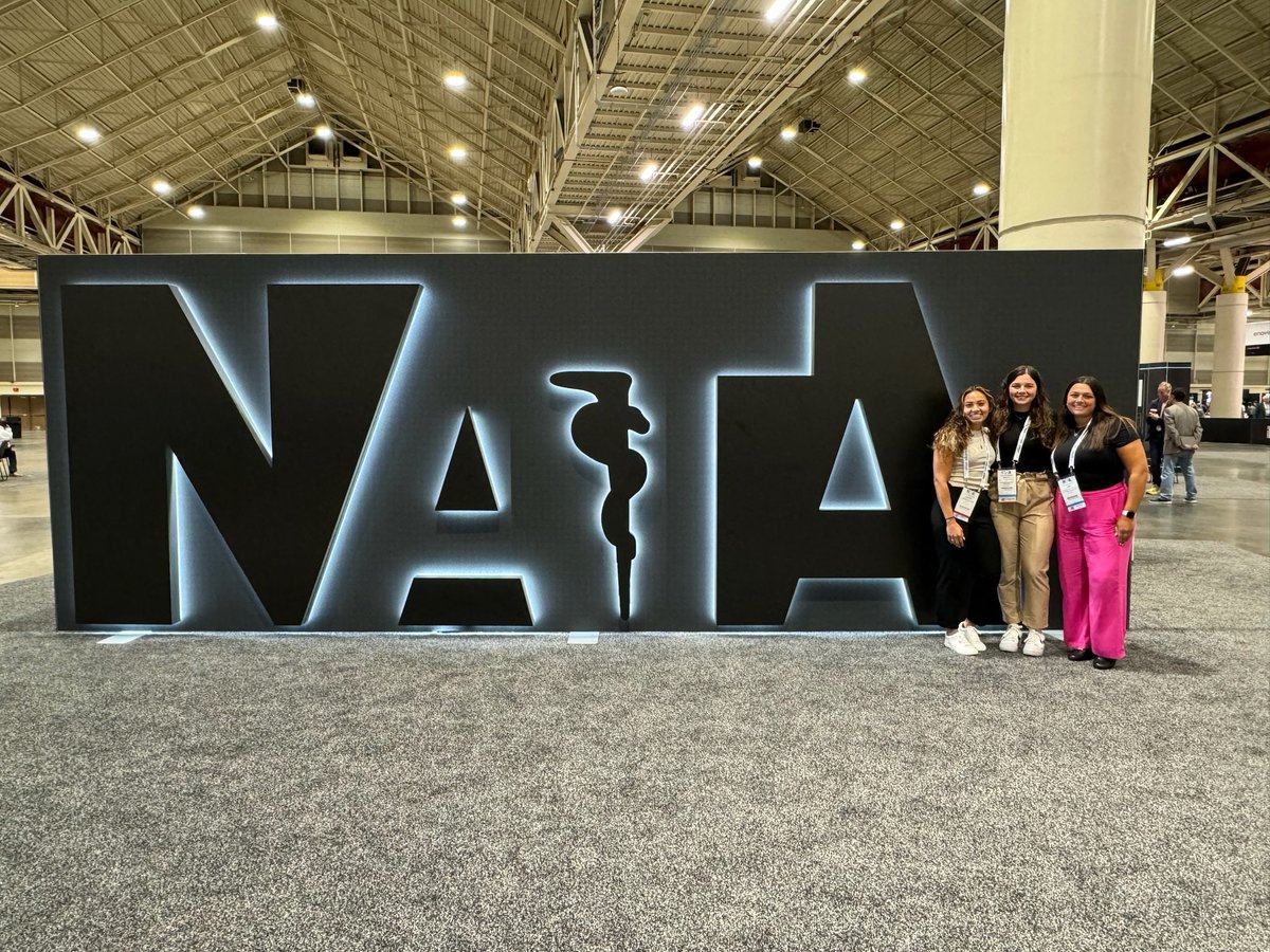 yelencsics's tweet photo. Thank you @NATA1950 NOLA for an awesome couple days of learning and exploring! So glad I got to network and continue my education along side fellow athletic trainers ⚕️🩹🧠 https://t.co/jCGMsu2lZD