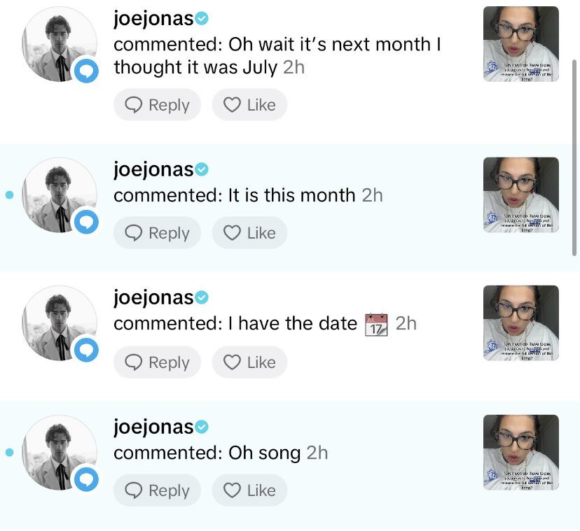 A SUA FILHA ESTÁ PRONTA JOE JONAS PODE MANDAR A BRABA EVEN BADDIES GET SADDIES SIM