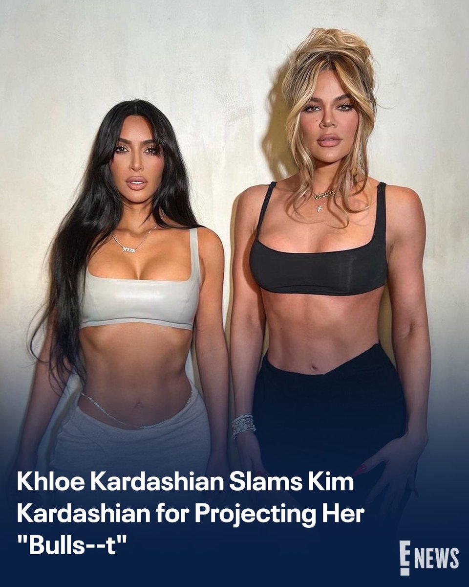 🔗: enews.visitlink.me/xhMAGA
This sister clash ended with Kim Kardashian comparing Khloe to Brendan Fraser's reclusive character in The Whale. 👀 It all goes down at the link. (📷: Instagram)