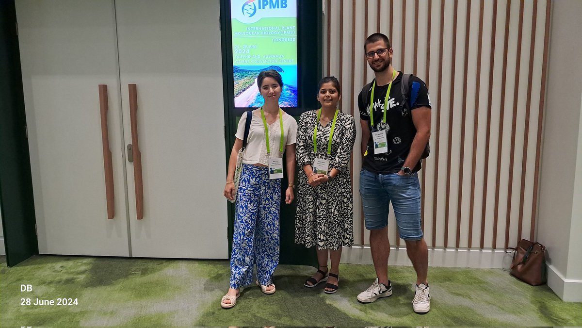 Indeed it was an excellent opportunity at <a href="/ipmb2024/">IPMB2024</a> to showcase my work and to attend the lecturers from best plant scientist across the world. Got the chance to meet such wonderful people around. A heartfelt thanks to everyone who made it possible..❤️