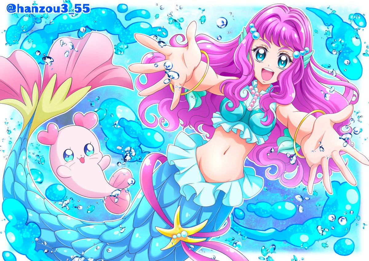 Eyecatch CureLamer ver. #SDプリキュア #キュアラメール #CureLamer