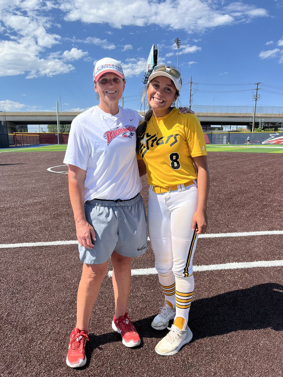 Neila Lucero (@neilalucero2025) on Twitter photo Had such an amazing day at <a href="/RoadrunnerSB/">MSU Denver Softball</a> prospect camp! Got the chance to compete and play with some great players, and received good feedback from their wonderful coaching staff! Thank you so much <a href="/CoachVanW/">Annie VanWetzinga</a> for a fantastic camp! ⭐️ #GetRoudy Had such an amazing day at <a href="/RoadrunnerSB/">MSU Denver Softball</a> prospect camp! Got the chance to compete and play with some great players, and received good feedback from their wonderful coaching staff! Thank you so much <a href="/CoachVanW/">Annie VanWetzinga</a> for a fantastic camp! ⭐️ #GetRoudy