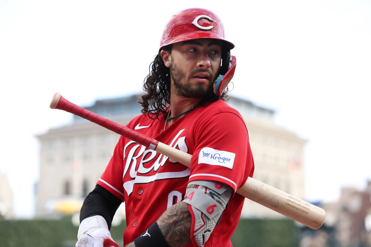 Jonathan India stats and ranks among NL 2B

BA: .279 (4th)
OBP: .383 (1st)
SLG: .408 (3rd)
OPS: .791 (2nd)
wOBA: .372 (2nd)
wRC+: 124 (2nd)
BB: 40 (1st)
BB%: 12.9 (1st)
fWAR: 2.1 (3rd)

He should be an All-Star