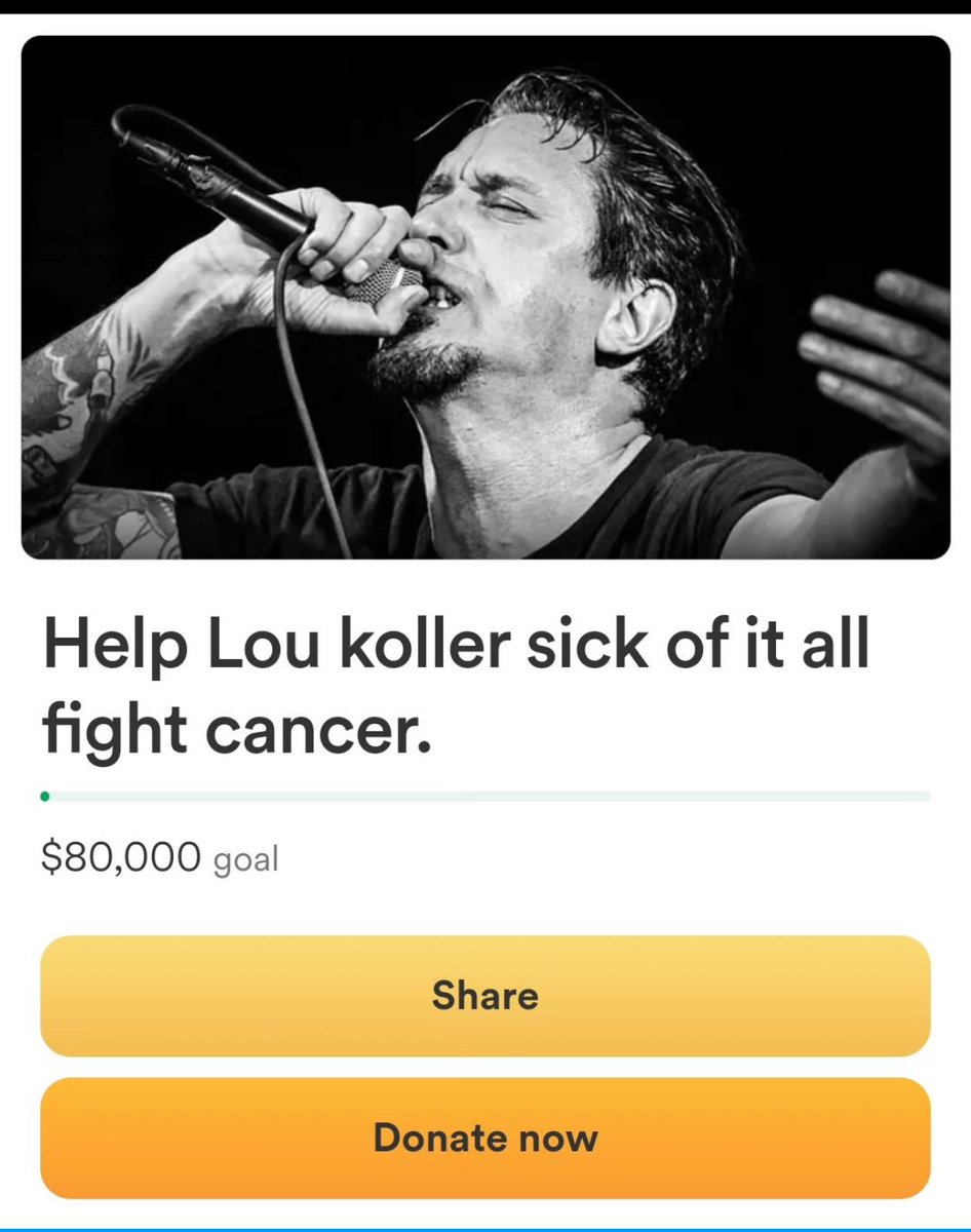 Kaprookie's tweet photo. After losing two of my friends in Leeway to cancer, this is happening. Life just doesn’t give a fuck sometimes. 🙏 https://t.co/GeYVM4Gh0j