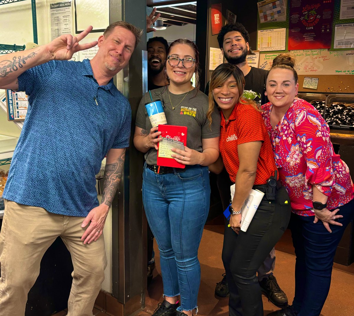 Myra (@myratalley1229) on Twitter photo #Chilislove to Chloey my newly promoted Solo Opener 🥳🫶🏽 Great job on taking the next step in your <a href="/Chilis/">Chili's Grill & Bar</a> Story. Your leadership since day one ☝🏽 shined bright ✨& I knew you were destined to lead others to success #ChilisGrow is what you’re doing 😁🌶❤️ Keep up the great work. #Chilislove to Chloey my newly promoted Solo Opener 🥳🫶🏽 Great job on taking the next step in your <a href="/Chilis/">Chili's Grill & Bar</a> Story. Your leadership since day one ☝🏽 shined bright ✨& I knew you were destined to lead others to success #ChilisGrow is what you’re doing 😁🌶❤️ Keep up the great work.