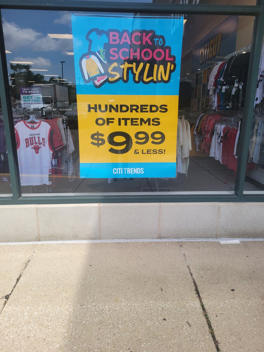 As a kid, I've always hated seeing "back to school" ads. They remind me that school WILL start again. But this is the earliest I've ever seen one. It's June 29th, calm down.
