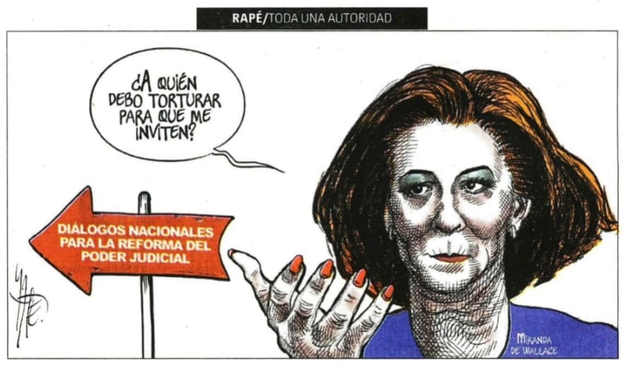 ElsyObradorova's tweet photo. Que dicen los dizque jueces de la @SCJN, que todo debe ser gradual.. despacito, sin prisas.. Ay ajaa 🙄

Madres pos que!🤨

Tenemos cuentas pendientes como por ejemplo la cínica, mentirosa, torturadora y criminal de la #WallaceCriminal @WallaceIsabel

#ReformaAlPoderJudicialYa 👊 https://t.co/HFMHdmX4cj