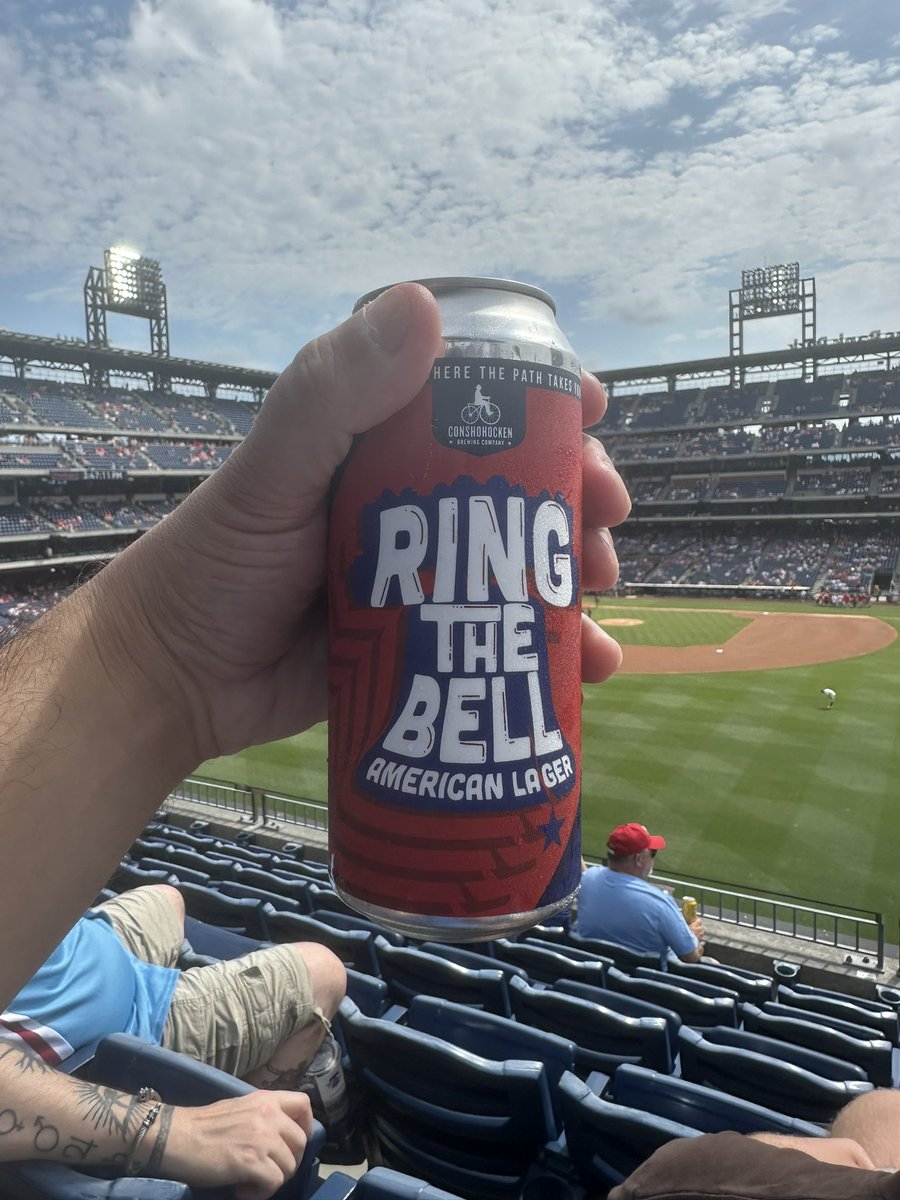 Great talking to you today <a href="/RealGlenMacnow/">Glen Macnow</a>! Took your advice to one of the callers after me and grabbed a <a href="/conshybrewing/">Conshohocken Brewing</a> Ring the Bell. Best wishes in your next chapter!