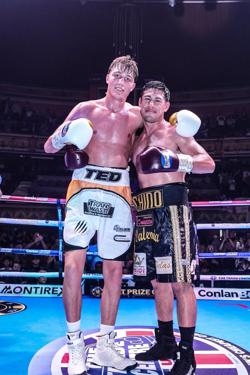 𝗗𝗘𝗕𝗨𝗧 𝗗𝗢𝗡𝗘 &amp; 𝗗𝗨𝗦𝗧𝗘𝗗

Ted Jackson goes 1-0 💥 Perfect start to his professional career!