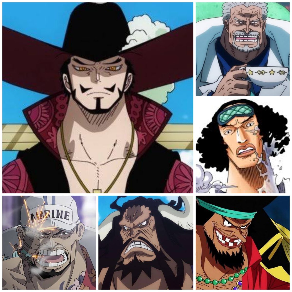 Mihawk runs the gauntlet, where does he stop?
(Full regen after each round)