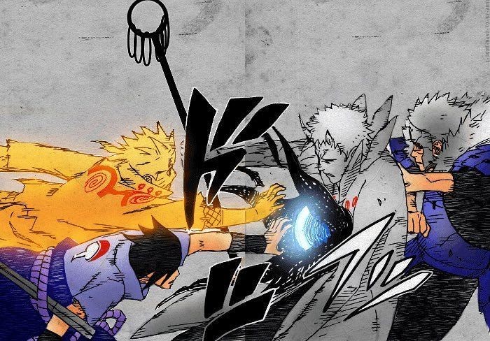 narsscontent's tweet image. narusasu and tobirama senju