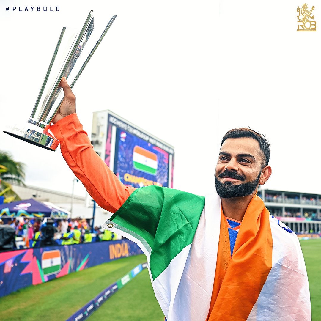 Nouabdullah18's tweet photo. @imVkohli Announced his Retirement from T20Is 💔
What a career 🐐
What a match winner 👑
#ViratKohli𓃵 
#T20WorldCup2024 https://t.co/jEDkkyPifV