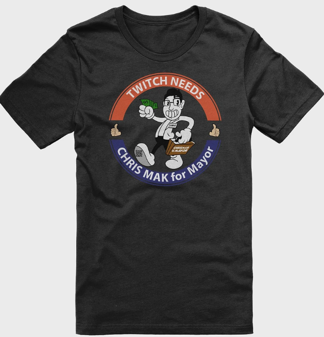 NEW SHIRT YOU SAY??? get it now! chrismak-shop.fourthwall.com