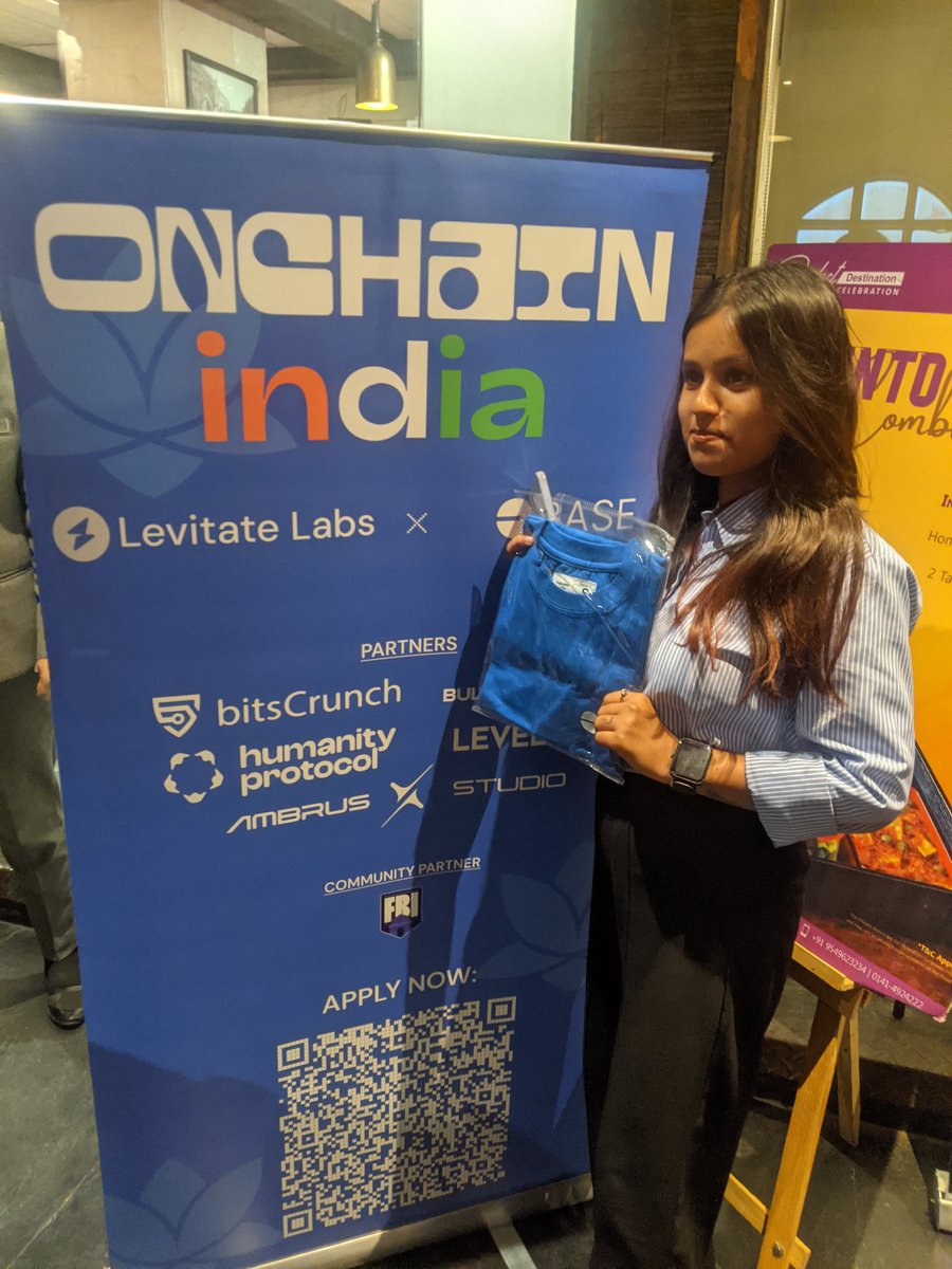 jaiagdayemawer's tweet photo. After posting negative about web3, Attending a Fab meetup.
.
.
.
@sokkkkaaa
@sparshtiwari
@bitsCrunch @levitate_labs
#onchainaiindia https://t.co/wt9tmytKr3