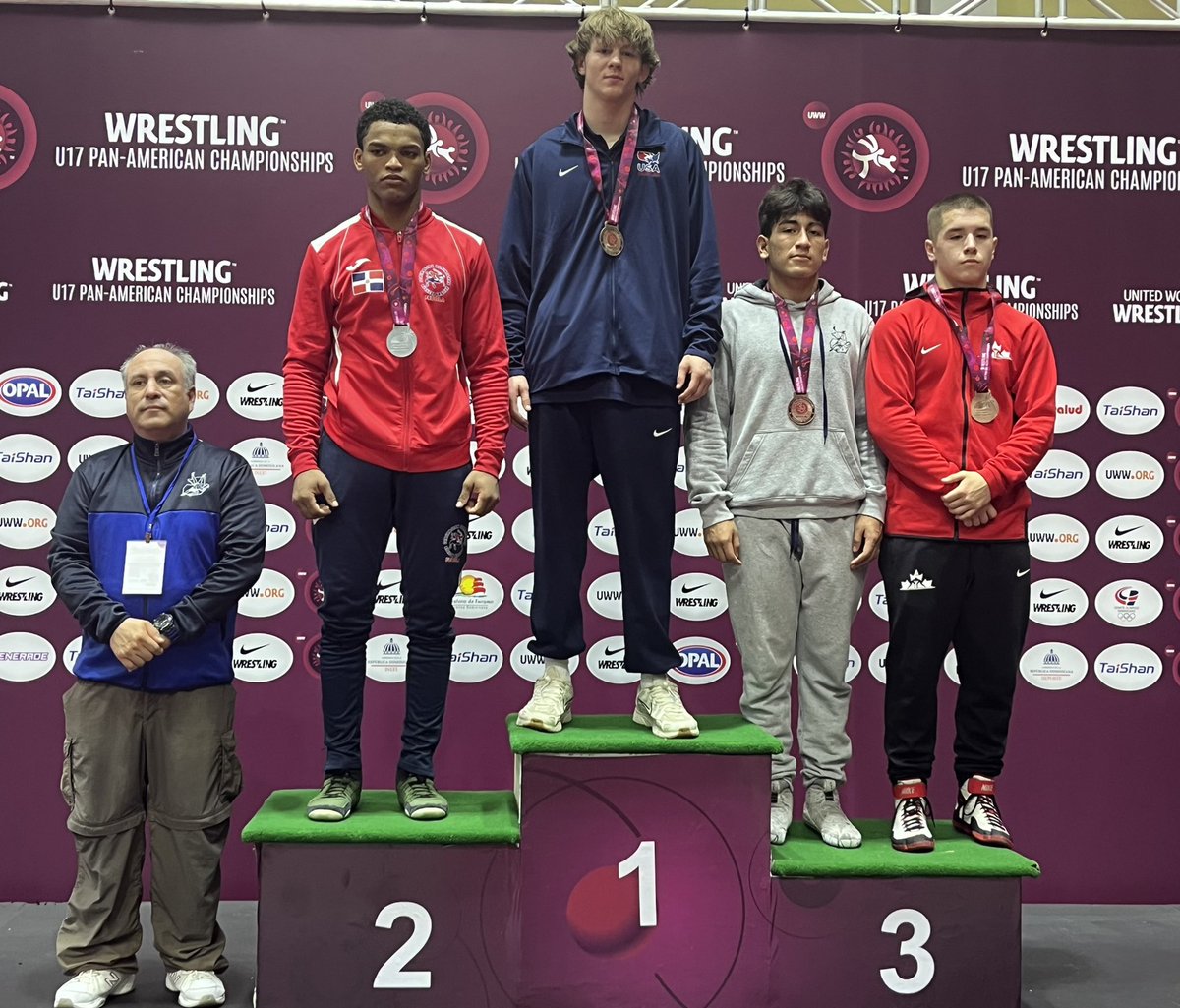 E. Sherlock’25 - 2024 U17 Pan Am Games  Freestyle Gold Medalist
Next up - World Games in Amman, Jordan in August!