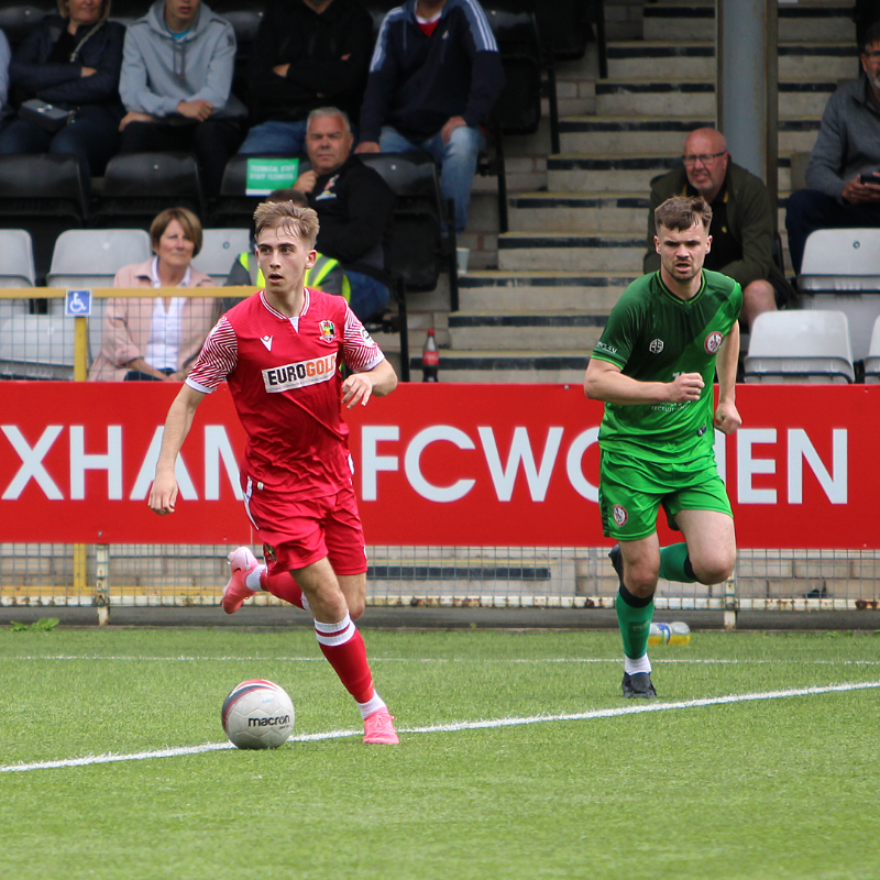 GresfordFC's tweet photo. 📷 | Another test as we prepare for the upcoming campaign! 🙌
See the full gallery from the First Team’s 2024/25 pre-season friendly against @ChaddertonFC on our website. 🔴👇
#GRECHA