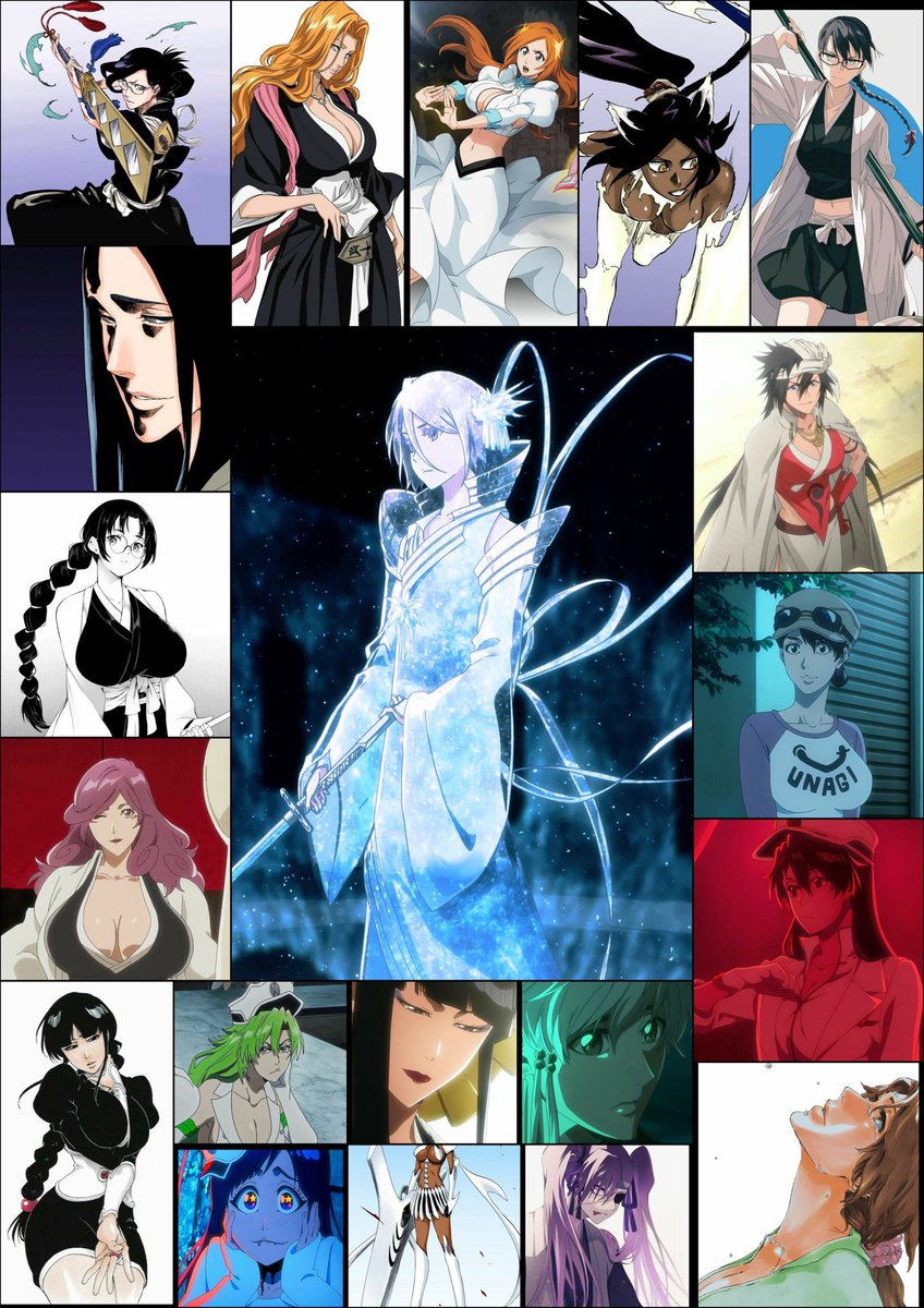 bleach girls > jjk girls