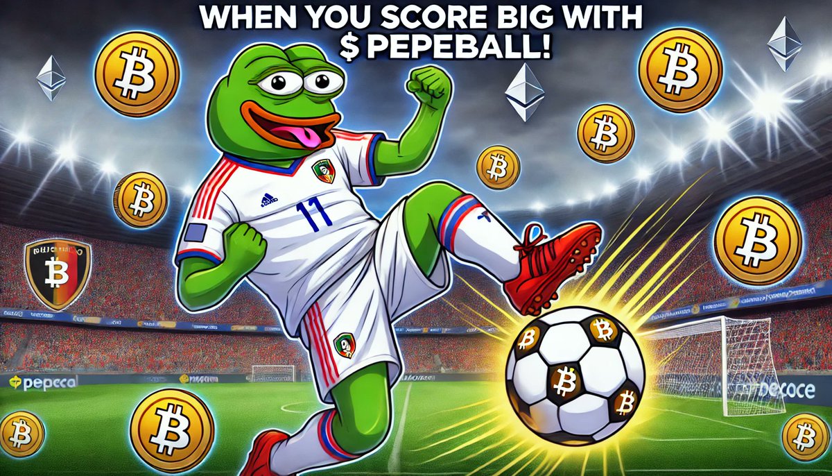 thepepeball's tweet photo. Scoring goals on the field and in your wallet! $PEPEBALL ⚽💸 https://t.co/x6FkhbnBd7