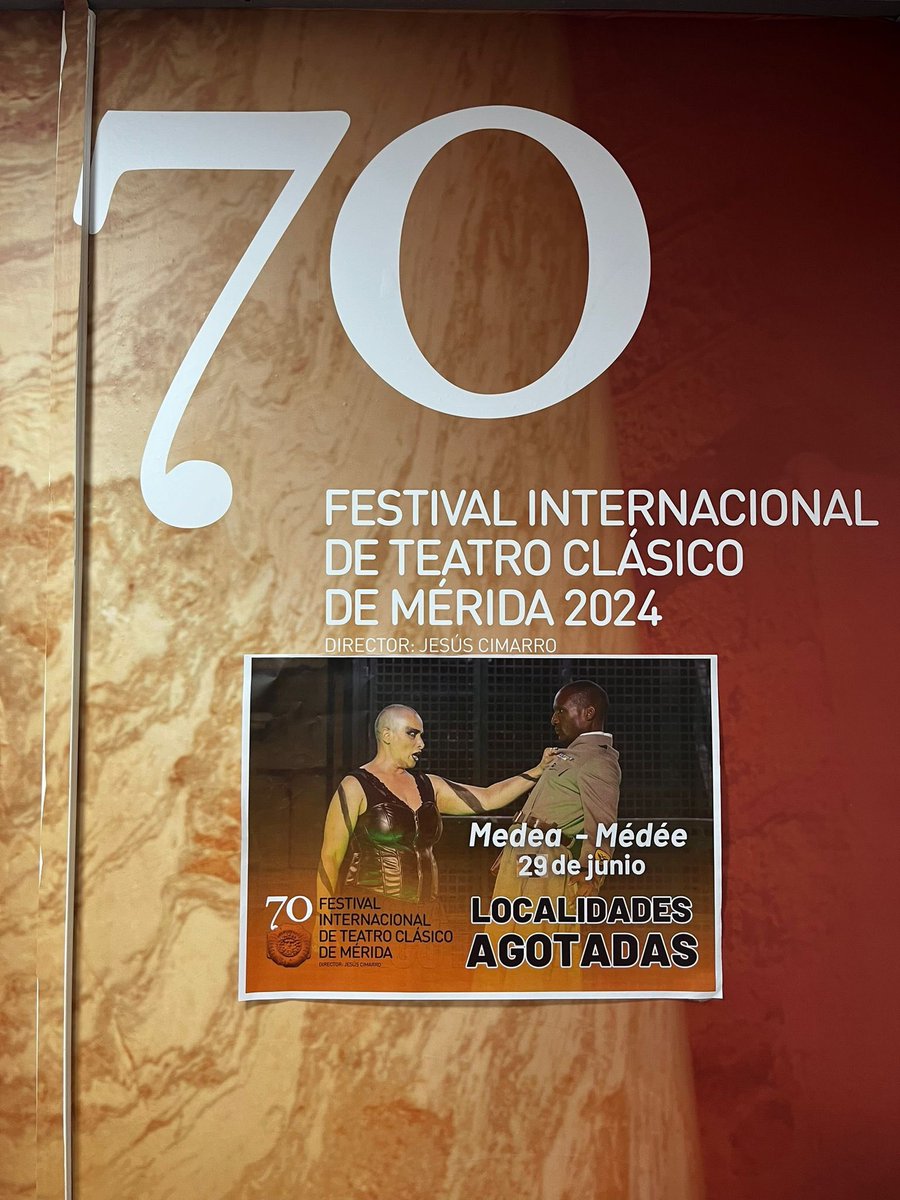 Festival_Merida's tweet photo. No hay mejor manera de terminar esta primera semana de #Merida70 😍✨🧡
#Medea #Medee #FestivaldeMerida #Festival #SoldOut #localidadesagotadas https://t.co/qQKSYu0u3C