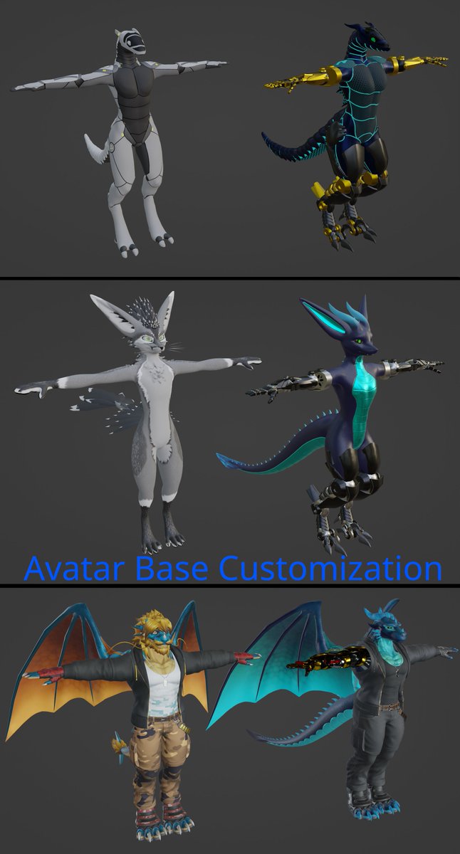 RedrosWorkshop's tweet photo. Hi, I'm Redrosid and I work on avatar edits &amp; assets. I take commissions and offer services for most of the Avatar Creation / Edit pipeline. I also create accessories and other assets, as well as detailed renders. More details below. https://t.co/8WfwQ2gI5P