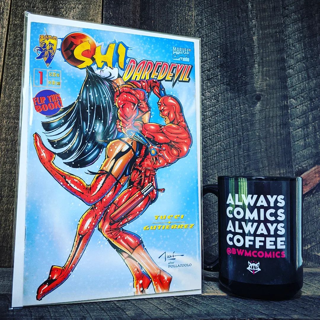 bwmcomics's tweet photo. Spine-shattering back issues packed up on https://t.co/cqNbT4Paqn now! ☕

#BWMComics #comicsandcoffee #AlwaysComicsAlwaysCoffee #Daredevil #Shi #comics #coffee https://t.co/5stUd7iiiB