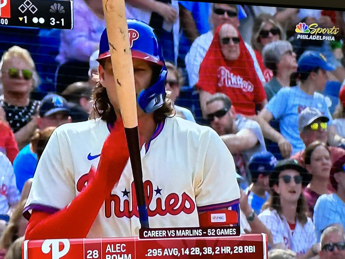 PennStateNYJ's tweet photo. The Great Cornholio in attendance @Phillies game today #ineedtp4mybunghole https://t.co/Ucl0ToOv5I