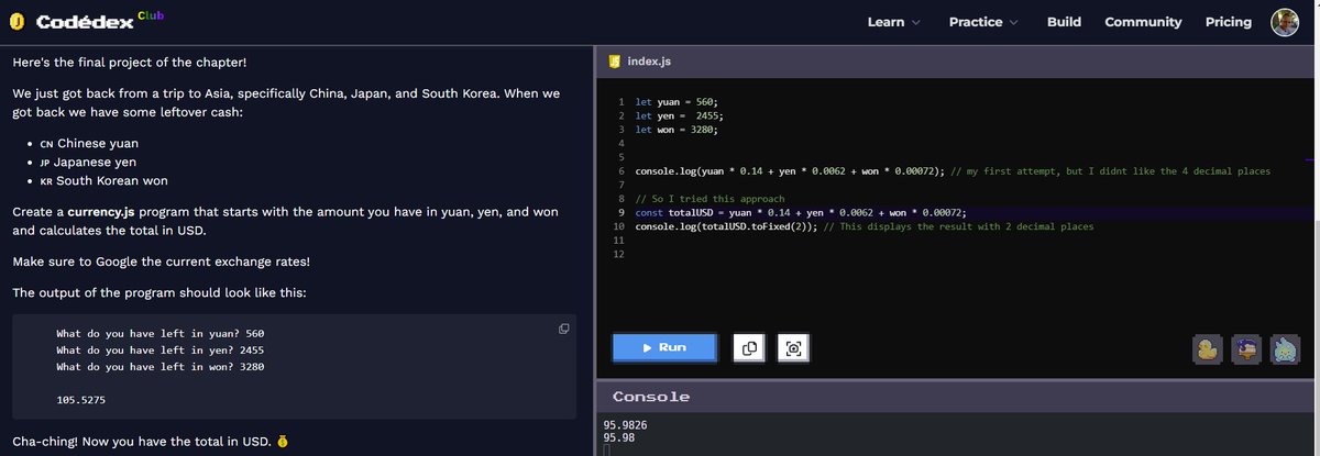 MartKuik's tweet photo. Currency ๐ต #CodedexCurrency @codedex_io https://t.co/jqbdC4ZCs1