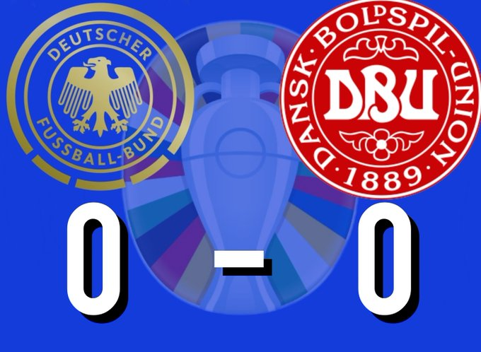 DFB_Team_Fr's tweet photo. ⏱️ 45. Min.

On reprend la rencontre. Le ciel est très menaçant donc il y a une possibilité d'un nouvel arrêt... 

#EURO2024 #DENGER #DANALL https://t.co/2LcRLasW9J