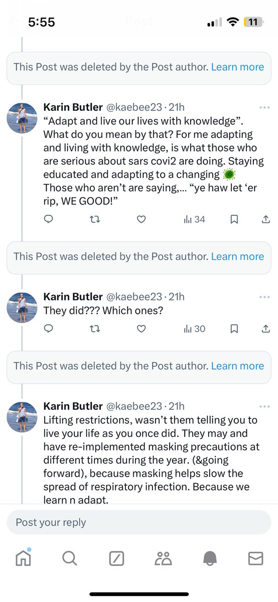kaebee23's tweet photo. It’s always interesting to me, when one side of an entire conversation is deleted. #DeleteDelete 🙄 https://t.co/q2aSYBBIfI