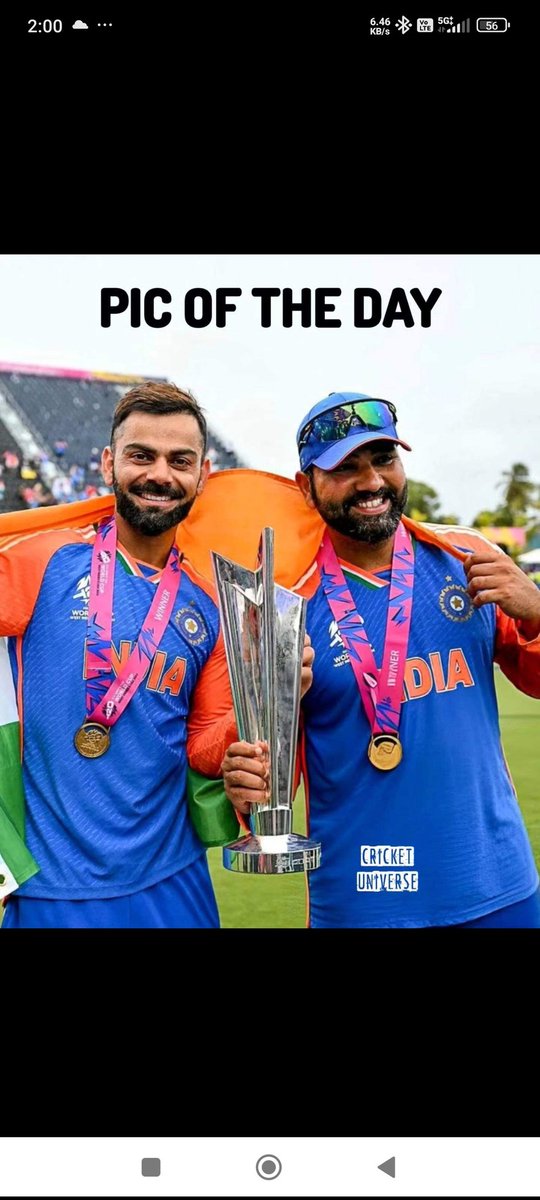 gee_speak's tweet photo. Congratulations #Team India.. 
You guys made us proud.. 
The whole nation are proud of you.. #T20WorldCupFinal world final https://t.co/5lE6BNhCzS