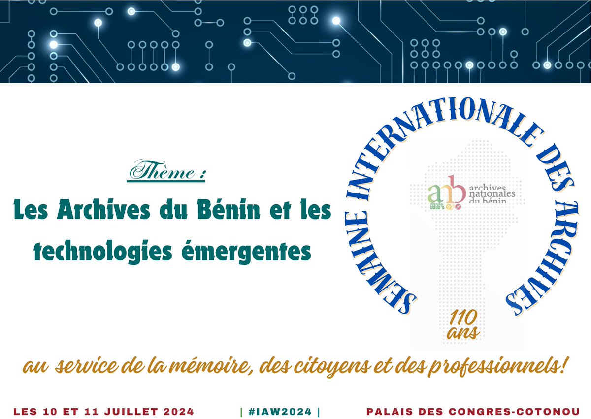 Archives Nationales - Bénin | Page officielle (@archivesdubenin) on Twitter photo 