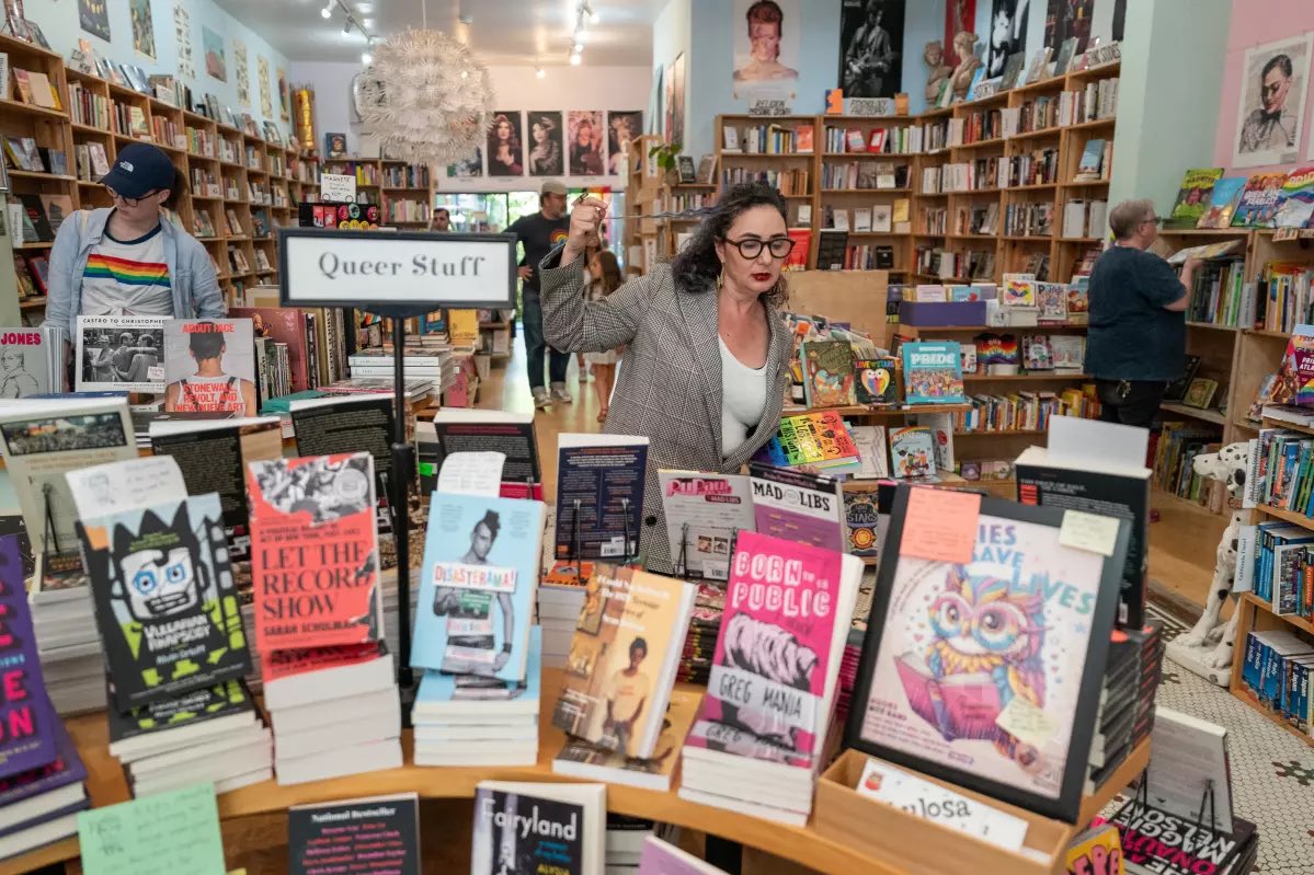 San Francisco store ‘Fabulosa Books,’ located in one of the country’s oldest gay neighborhoods, is shipping LGBTQ+ books to red states where they are banned.