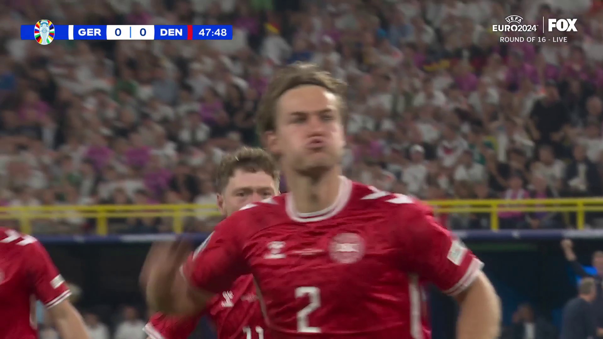 NO GOAL AGAIN After review Denmark has the goal disallowed for offside ❌Both Germany and Denmark have now had a goal disallowed in this game