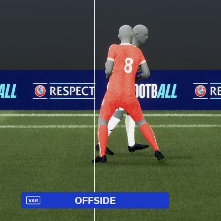 La verdad es que era clarísimo el fuera de juego de Andersen…