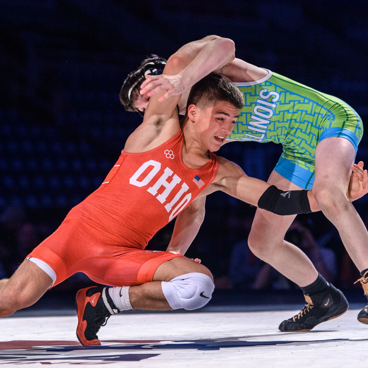 USAWrestling's tweet photo. USA Wrestling will be posting #Fargo2024 team rosters daily prior to the competition. Today's teams are Massachusetts, Mississippi, North Carolina and Ohio